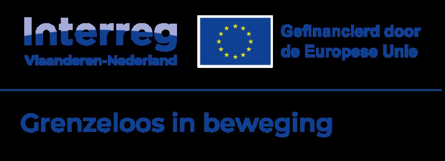 Logo van project Grenzeloos in beweging